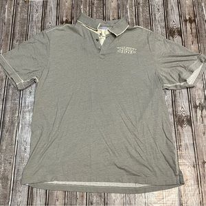 Walt Disney World 1971 Disney Parks Gray Polo Short Sleeve Men’s Sz Large